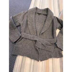 Banana Republic cozy tie wrap cardigan size 8.5 polyester and wool